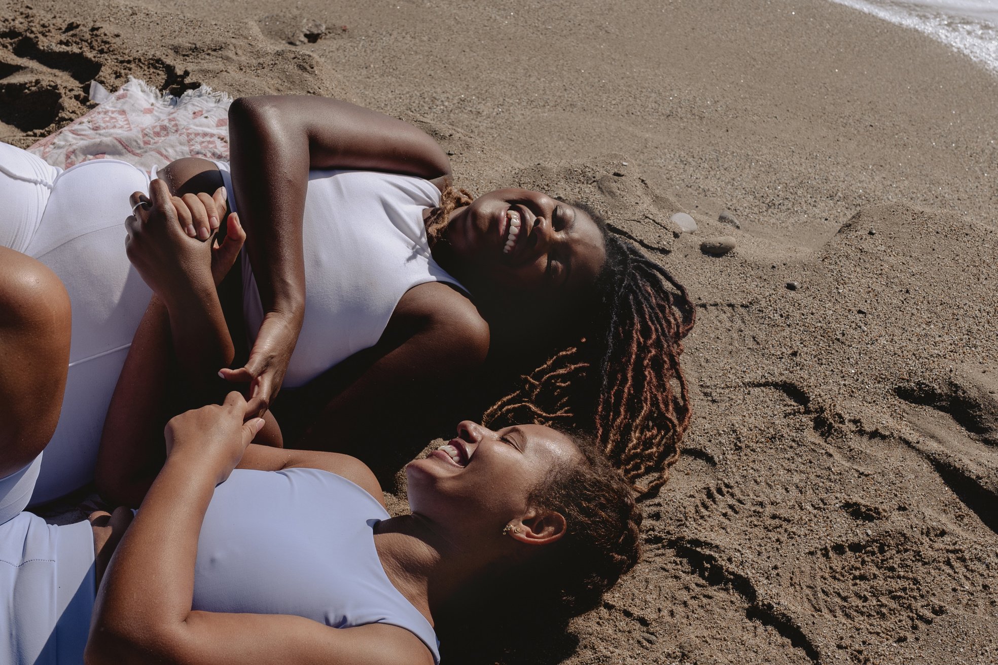 Women Relaxing at the Beach